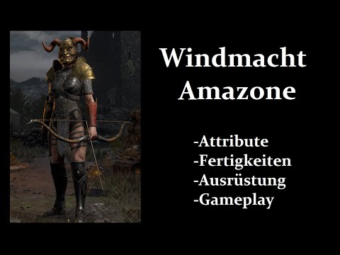 D2:R - Windmacht Bogen Amazone - Attribute / Fertigkeiten / Ausrüstung / Gameplay