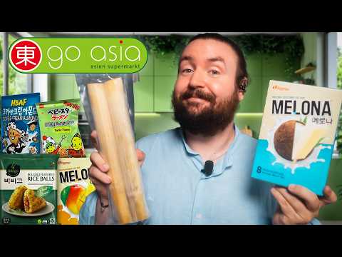 MY TEAM and I TEST the NEWEST FOODS from GOASIA