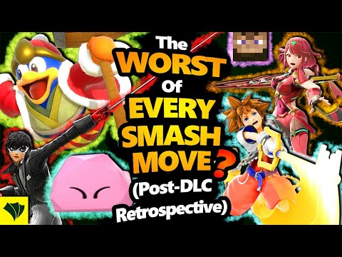 The Worst of EVERY Smash Move! (All DLC Retrospective)