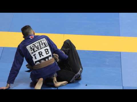 2015 WORLD - Lightweight Brown Belt Final - Edwin Najmi VS Wellington Luis