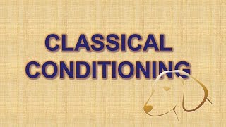 Classical Conditioning