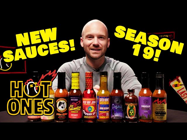 Sean Evans Reveals the Season 19 Hot Sauce Lineup | Hot Ones