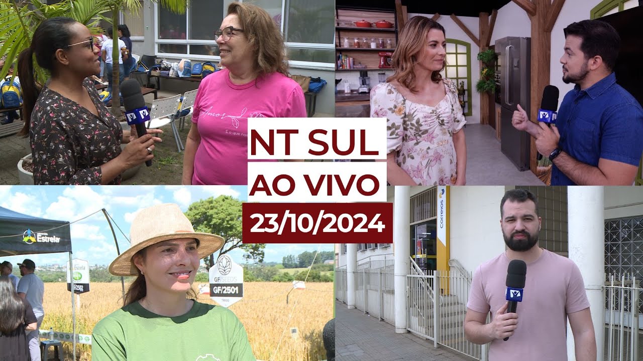 NT SUL AO VIVO 23-10-2024 | TV NOVO TEMPO