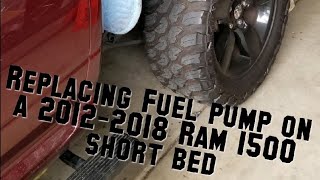 Replacing a Fuel pump on a 2016 Ram 1500 short bed