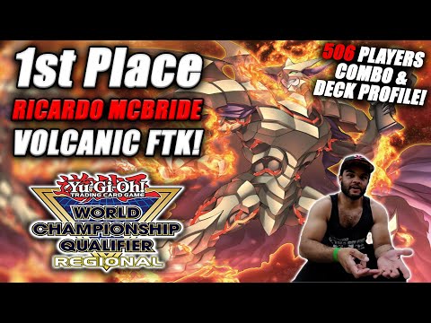 Yu-Gi-Oh! Regional 1st Place WINNER: Volcanic FTK Deck Profile [ft. Ricardo McBride] Fort Worth TX