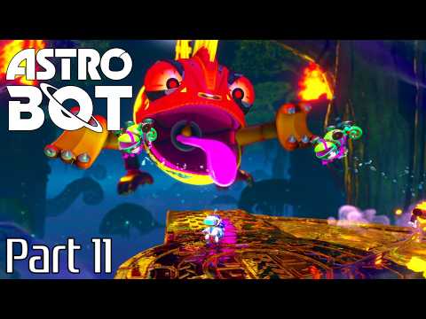 Mecha Leon Boss Fight! | Astro Bot 100% Let's Play [11]