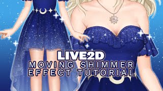 【Live2D】Rigging Moving Glitter/Shimmer Effects Tutorial ✨ thumbnail