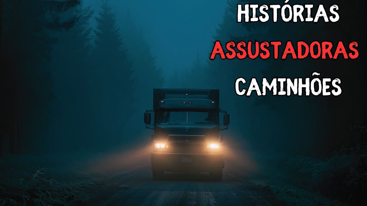 7 HISTÓRIAS ASSUSTADORES DE TERROR - CAMINHÕES (RELATOS REAIS DE TERROR)