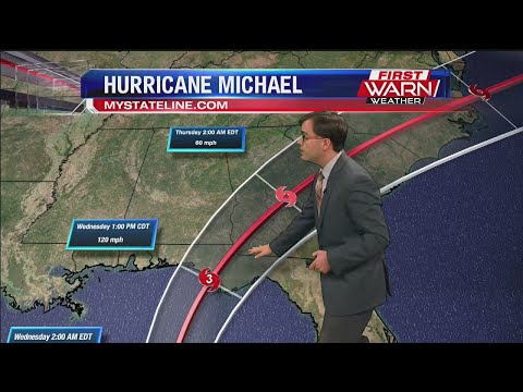 Meteorologist Ryan Belz's Eyewitness News Main Weather 10-9-18 6:45am
