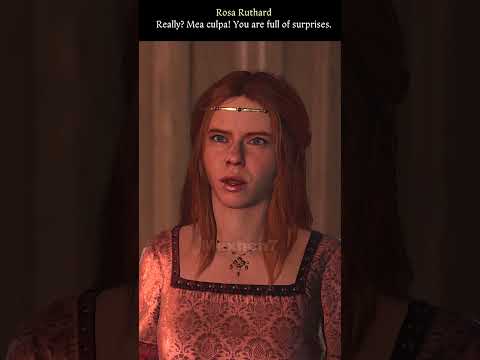 What Happens if Henry Talks to Rosa with High Scholarship Skill？#kingdomcomedeliverance2 #kcd2