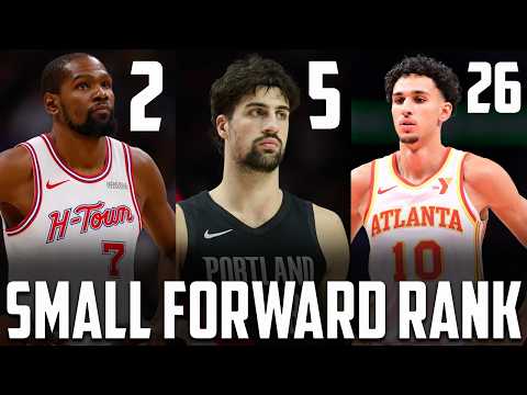 Ranking EVERY Starting Small Forward From All 30 NBA Teams!