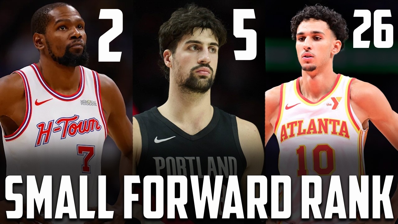 Ranking EVERY Starting Small Forward From All 30 NBA Teams!