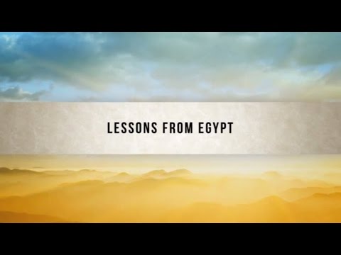 1411 - Lessons From Egypt - Kameron DeVasher