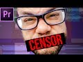 How To Censor Beep Audio Premiere Pro Tutorial