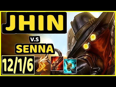 REKKLES (JHIN) vs SENNA - 12/1/6 KDA BOTTOM ADC CHALLENGER GAMEPLAY - EUW