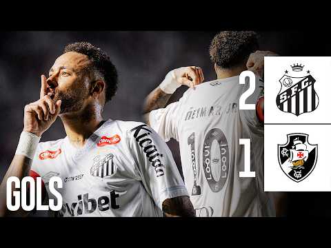 SANTOS 2 X 1 VASCO DA GAMA | GOLS | BRASILEIRÃO (26/02/26)