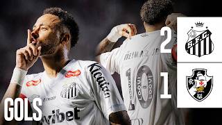 SANTOS 2 X 1 VASCO DA GAMA | GOLS | BRASILEIRÃO (26/02/26)