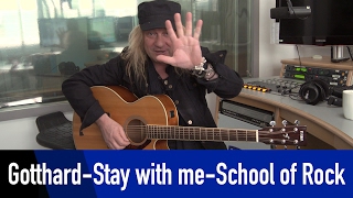 Gotthard - Stay with me - School of Rock - How to play @ROCKANTENNE