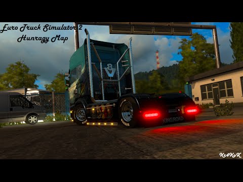 Szigetszentmiklós - Simontornya | Euro Truck Simulator 2 | Hungary Map