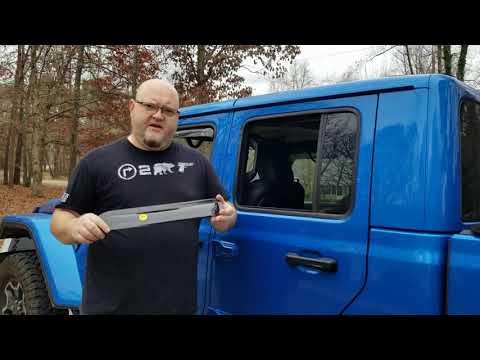 EGR In channel Window Visors for JEEP GLADIATOR