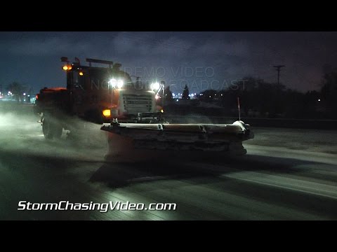 12/25/2014 Saint Cloud, MN Snow & Travel Hazard B-Roll