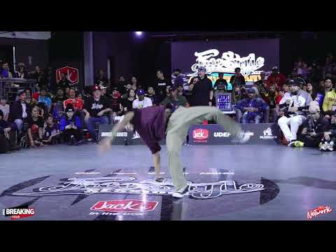 Heat Rock Vs Sammy -Semis- Freestyle Session 25th Anniversary - Pro Breaking Tour- BNC