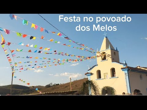 Festa no Povoado dos Melos - São Tiago M.G.