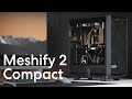 Fractal Design Boîtier d’ordinateur Meshify 2 Compact Lite Noir
