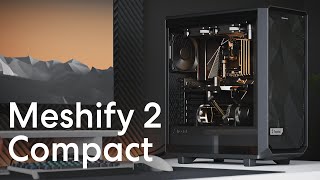 Fractal Design Meshify 2 Compact RGB Clear 강화유리 (화이트)_동영상_이미지