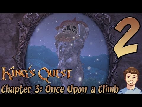 King's Quest Chapter 3: Once Upon a Climb Walkthrough - PART 2 - The Tower In the Mirror!