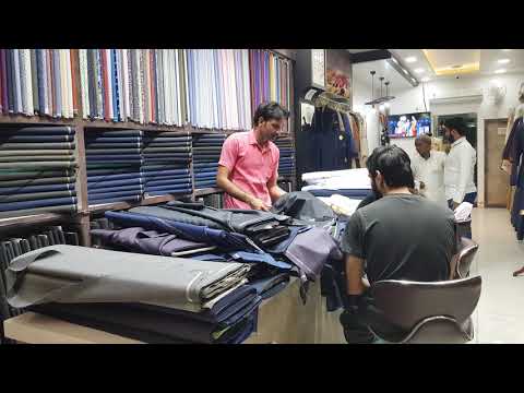 Raymond Shirtting Fabric Demo