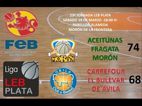 Aceitunas Fragata Morón vs. Carrefour ´El Bulevar´ de Ávila