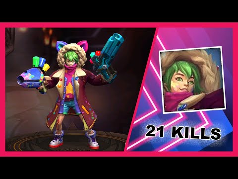 HoN FLINT BEASTWOOD 21 Kills by RubyCats` - Rank Diamond