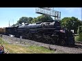 Union Pacific Big Boy 4014 Arriving into Rochelle and stopping on the Coast to Coast tour 6/2/26