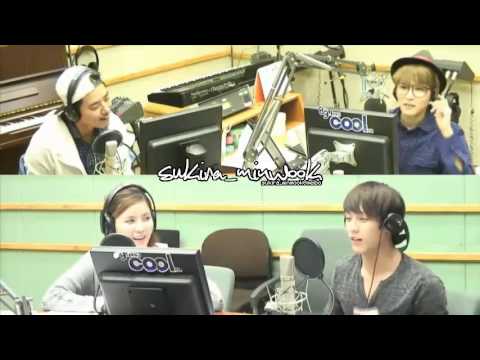 20131028 SUKIRA RYEOWOOK & GUEST SING AND DANCE "NONONO"