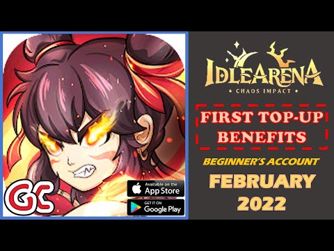 Idle Arena Chaos Impact First Top up Benefits