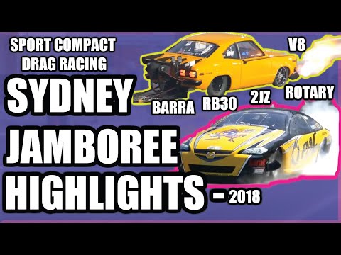 Thumbnail for Sydney Jamboree Drag Racing Highlights - Sport Compact racing 2k18 by Sport compact
