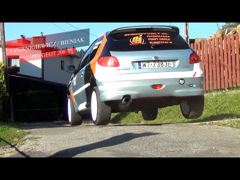 4 Runda Rally Park Cup Wisła 2023 - Czernigiewicz / Bieniak - Peugeot 206