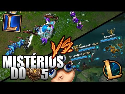MISTERIOS DO BRONZE 5 - LOL RAIZ VS LOL NUTELLA