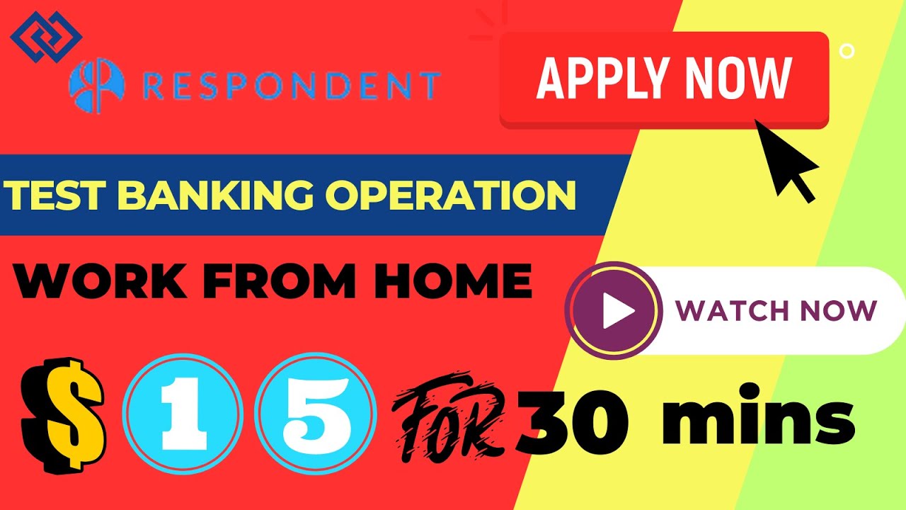 Respondent Data Collection | Bank Operation Testing Project | One Time Easy Project