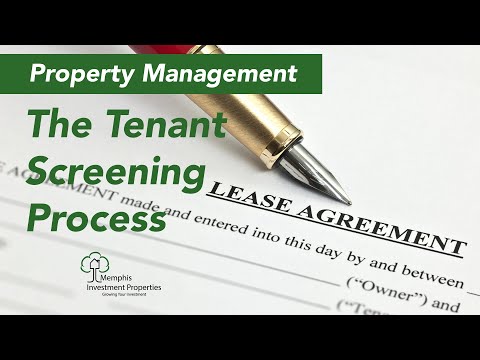 Tenant Screening Process