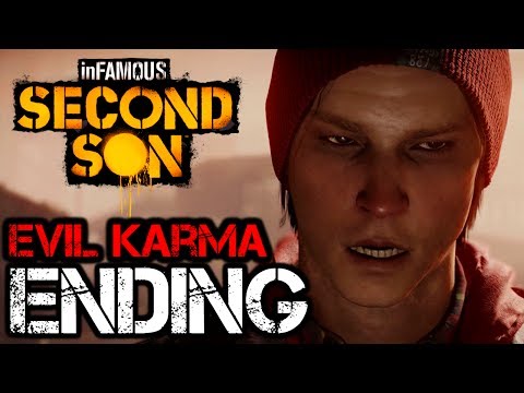 inFAMOUS Second Son Evil Karma Ending [HD] 1080p