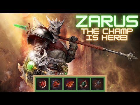 Zarus Is Here!!! Predecessor: Zarus Offlane Build Gameplay