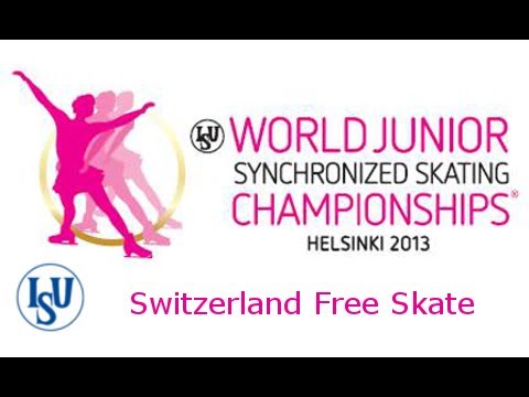 5 Team Switzerland (SUI) - ISU World Junior Synchronized Championsh Junior Synchronized Skating Free