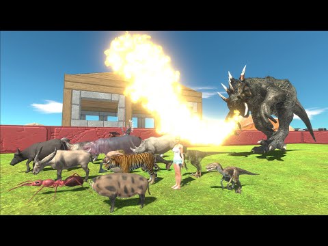 Escape from MUTANT INFERNO-REX - Animal Revolt Battle Simulator Escape from Monster