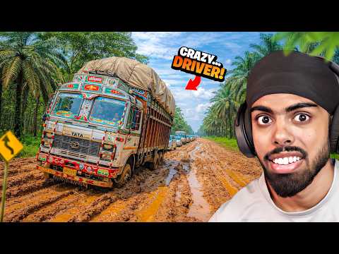 INDIAN TRUCK VS MUD ROADS...