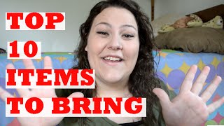 (25)DCP: 10 Items To Bring With You