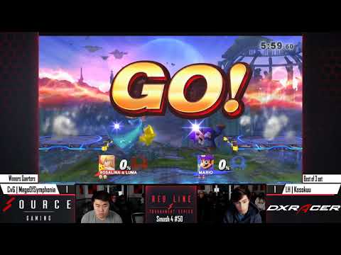 Red Line Smash 50 - LG | MageOfSymphonia (Rosa) Vs. LH | Kosoku (Mario)