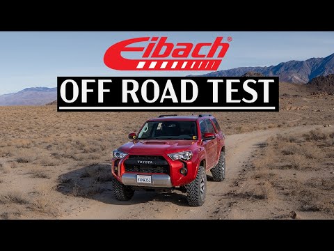 Toyota 4Runner | Eibach Pro Truck Lift Stage 1: Off Road Test