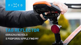 FIXED Tag Reflector s podporou Find My černý FIXTAG-RE-BK